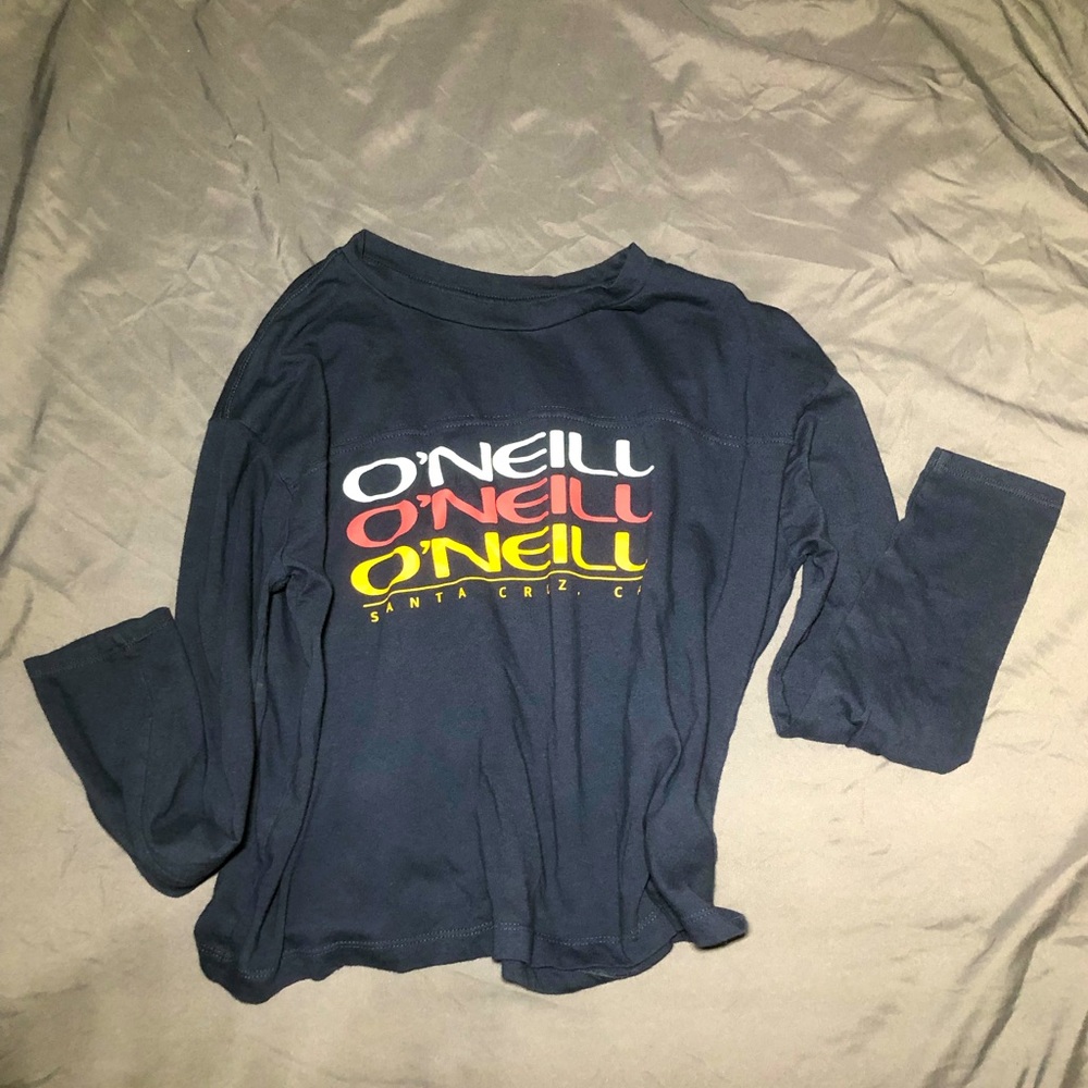 - O’Neill Long Sleeve Crop T-shirt Size XS